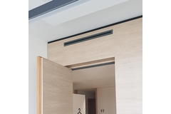 Diffuseur de ligne aluminium avec 1 feuille de motif réglable - 500 mm - RAL 9016