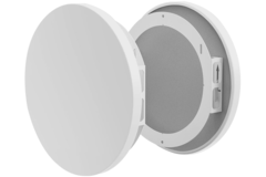 Grille de dérivation avec insonorisation – 100/125/160 mm – RAL 9003