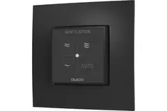 Interrupteur de commande Duco RF/câblé noir