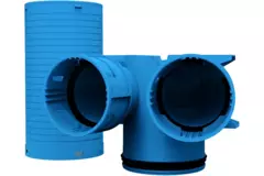 Vent-Axia Uniflexplus collecteur de valves 2 x Ø90 mm - Ø125 mm