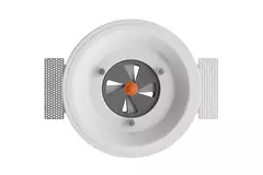 Clapet de ventilation Ergovent encastrable sans cadre, rond, 100 mm – avec effet Coanda