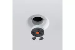 Clapet de ventilation Ergovent encastrable sans cadre, rond, 100 mm – avec effet Coanda