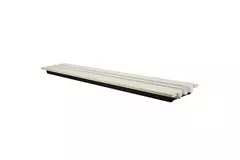 Profilé intermédiaire Ergovent pour diffuseurs modulaires à fentes enfichables 1050 mm - 2 fentes