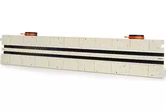 Diffuseur à fente sans cadre Ergovent 1050 mm avec diamètre de raccordement 75 mm - modulaire - 2 fentes