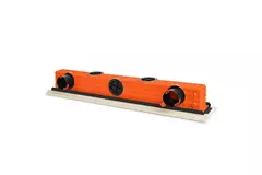 Diffuseur à fente sans cadre Ergovent 1050 mm avec diamètre de raccordement 90 mm - modulaire - 2 fentes