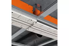 Ergovent diffuseur à fentes sans cadre 1050 mm avec diamètre de raccordement 125 mm - climatisation - 2 fentes