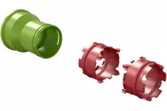 Ubbink Air Excellent 23C connecteur pour boîtier de distribution d'air DBOX 125/500