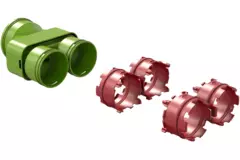 Ubbink Air Excellent 55SC-23C connecteur pour boîtier de distribution d'air DBOX 200/800