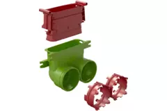 Ubbink Air Excellent 2x 34C - 45SC coude 90° réducteur