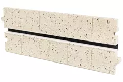 Profilé intermédiaire Ergovent pour diffuseurs modulaires à fentes enfichables 500 mm - 1 fente