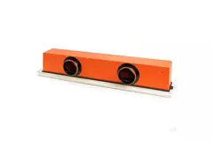 Diffuseur à fente sans cadre Ergovent 1050 mm avec diamètre de raccordement 125 mm - climatisation - 1 fente