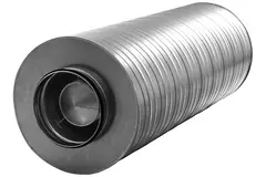 Silencieux Spiro-SAFE premium diamètre 315 mm - longueur 600 mm avec noyau (100 mm d'isolation)
