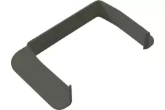 Optimalduct Climclick Rosette murale 80x60 mm RAL 7016 Anthracite