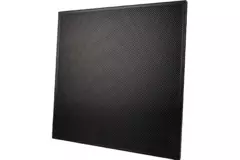 Dalle de plafond perforée 600 x 600 mm à insérer dans les plafonds suspendus - RAL9005 30% brillant