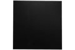 Dalle de plafond perforée 600 x 600 mm à insérer dans les plafonds suspendus - RAL9005 30% brillant