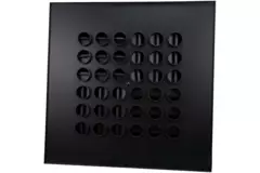 Diffuseur plafonnier multi-buses 596x596mm - MN48 RAL9005 30% gloss
