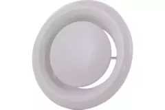 Valve d'échappement de ventilation 160 mm métal - E-DVS160 RAL9016