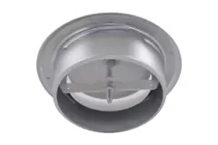 Valve d'échappement de ventilation 160 mm métal - E-DVS160 RAL9016