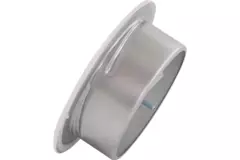 Valve d'échappement de ventilation 160 mm métal - E-DVS160 RAL9016