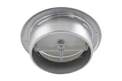 Soupape de ventilation 200 mm métal - S-DVS200 RAL9016