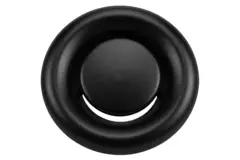 Vanne d'échappement de ventilation en métal 200 mm avec ressorts de friction - DVS-C200 - RAL 9005 30% brillant