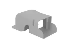 Bouchon mural ClimaConnect pour gaine de montage 75 mm - RAL 9010