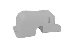 Bouchon mural ClimaConnect pour gaine de montage 75 mm - RAL 9010