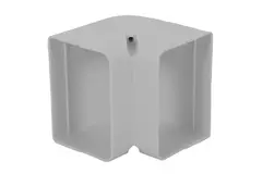 Coude intérieur ClimaConnect pour gaine de montage 100 mm - RAL 9010