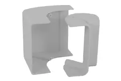 Coude intérieur ClimaConnect pour gaine de montage 100 mm - RAL 9010