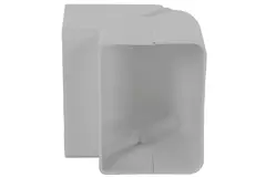 Coude extérieur ClimaConnect pour gaine de montage 75 mm - RAL 9010