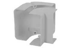Coude extérieur ClimaConnect pour gaine de montage 75 mm - RAL 9010