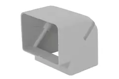 Coude extérieur ClimaConnect pour gaine de montage 75 mm - RAL 9010