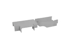 ClimaConnect Pièce en T pour gaine de montage 100 mm - RAL 9010