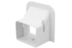 Rosace murale ClimaConnect pour canal de montage 75 mm - RAL 9010