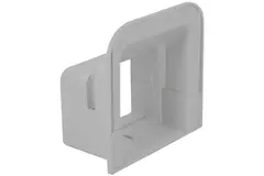 Rosace murale ClimaConnect pour canal de montage 75 mm - RAL 9010