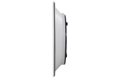 Grille de plafond ronde à motif fixe, Ø 250 mm - RAL9010