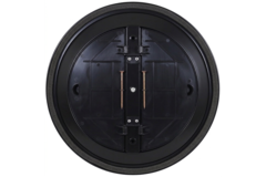 Diffuseur plafonnier rond avec motif fixe Ø 300 mm - RAL9005 30% gloss