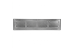 Grille murale 500x100mm aluminium - non laqué