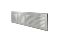 Grille murale 500x100mm aluminium - non laqué