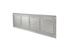 Grille murale 500x100mm aluminium - non laqué