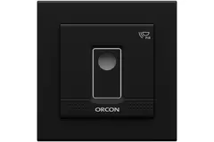Couvercle noir pour détecteur de mouvement Orcon encastré 15RF