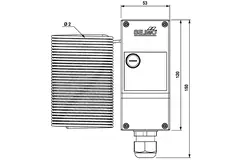 Belimo frost guard SPDT - AR - 6 metres - 01ATS-1050B