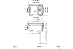 Belimo sonde de température à immersion PT1000 300x6 mm - 01DT-1BR