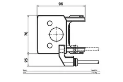 Interrupteur auxiliaire enfichable Belimo 1x contact inverseur - S1A