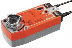 Servomoteur de vanne rotative Belimo avec retour par ressort 24V - ouvert/fermé - 10 Nm - NF24A-S2