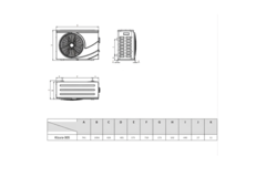 Pompe à chaleur pour piscine Kizura Maxinverter-30S 400V R32 30,1 kW