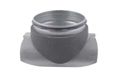 Piquage rond symétrique Thermoduct 180 mm - 180 mm (90 degrés)