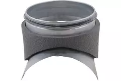 Piquage rond symétrique Thermoduct 180 mm - 180 mm (90 degrés)