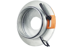 Clapet d'iris 150 mm - acier inoxydable 316L - IRIS150