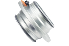 Clapet d'iris 150 mm - acier inoxydable 316L - IRIS150
